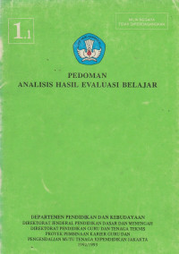Image of 1.1 PEDOMAN ANALISIS HASIL EVALUASI BELAJAR