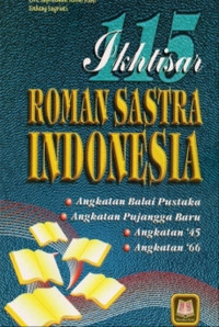 Image of 115 IKHTISAR ROMAN SASTRA INDONESIA