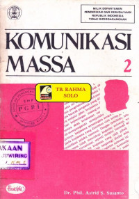 Image of KOMUNIKASI MASSA 2