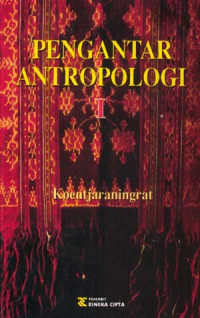 Image of PENGANTAR ANTROPOLOGI I