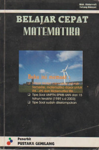 Image of BELAJAR CEPAT MATEMATIKA