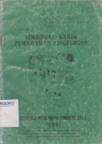 Image of BIMBINGAN KARIR PEMAHAMAN LINGKUNGAN SEKOLAH MENENGAH TINGKAT ATAS (SMA)