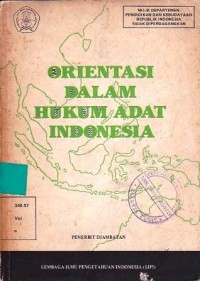 Image of ORIENTASI DALAM HUKUM ADAT INDONESIA