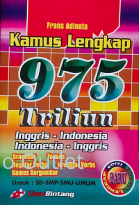Image of KAMUS LENGKAP 975 TRILIUN INGGRIS - INDONESIA INDONESIA - INGGRIS