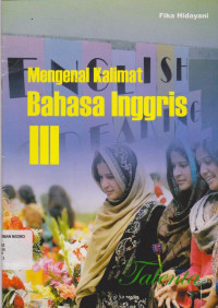 Image of MENGENAL KALIMAT BAHASA INGGRIS III