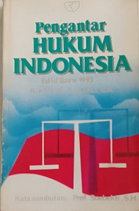 Image of PENGANTAR HUKUM INDONESIA EDISI BARU 1993