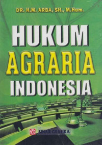 Image of HUKUM AGRARIA INDONESIA