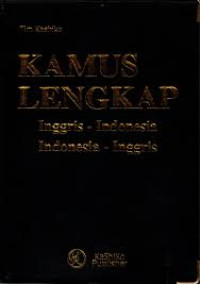 Image of KAMUS LENGKAP INGGRIS - INDONESIA INDONESIA - INGGRIS