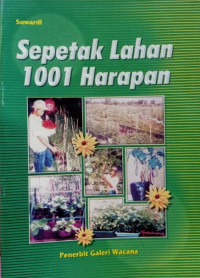 Image of SEPETAK LAHAN 1001 HARAPAN