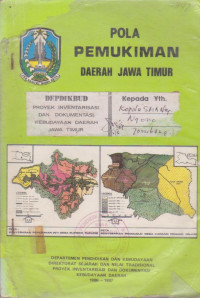 Image of POLA PEMUKIMAN DAERAH JAWA TIMUR