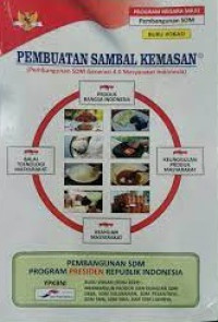 Image of PEMBUATAN SAMBAL KEMASAN (PEMBANGUNAN SDM GENERASI 4.0 MASYARAKAT INDONESIA)