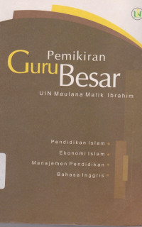 Image of PEMIKIRAN GURU BESAR UIN MAULANA MALIK IBRAHIM