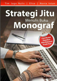 Image of Strategi jitu menulis monograf