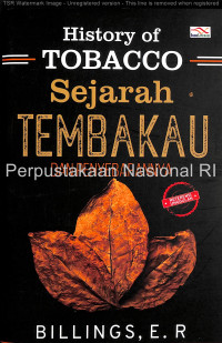 Image of HISTORY OF TOBACCO SEJARAH TEMBAKAU DAN PENYEBARANNYA