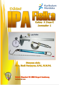 Image of DIKTAT IPA-FISIKA KELAS X FASE E SEMESTER 1