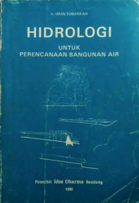 Image of HIDROLOGI UNTUK PERENCANAAN BANGUNAN AIR
