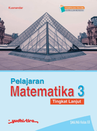 Image of PELAJARAN MATEMATIKA 3 TINGKAT LANJUT SMA/MA KELAS XII