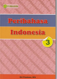 Image of PERIBAHASA INDONESIA JILID 3