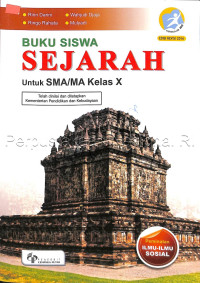 Image of SEJARAH UNTUK SMA/MA KELAS X PEMINATAN ILMU-ILMU SOSIAL