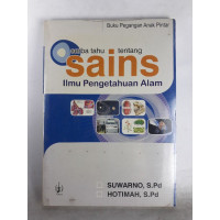 Image of SERBA TAHU TENTANG SAINS ILMU PENGETAHUAN ALAM