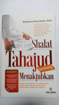 Image of SHALAT TAHAJUD MEMANG MENAKJUBKAN