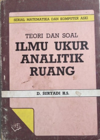 Image of TEORI DAN SOAL ILMU UKUR ANALITIK RUANG